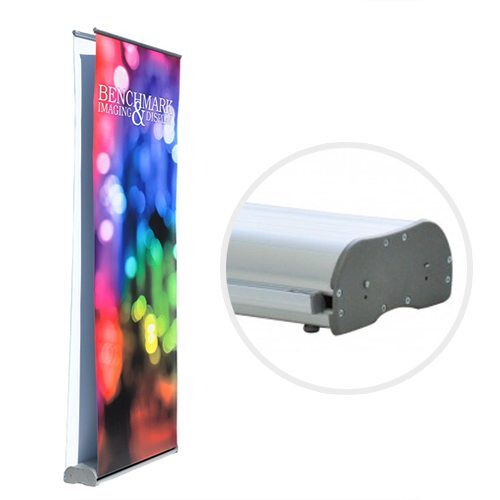 Double Sided Banner Stand for Custom Graphics