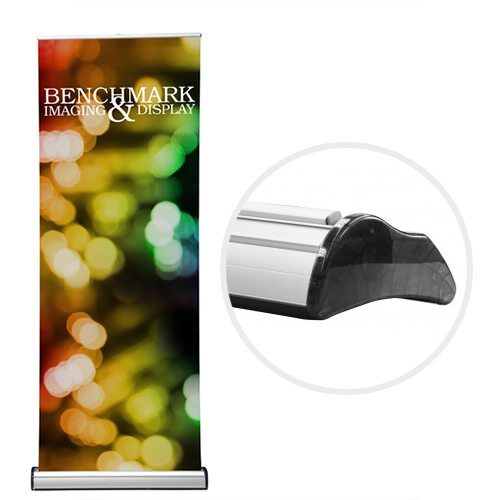 Telescoping Banner Stand with Custom Graphic