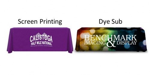 Table Drapes Printing Techniques Comparison