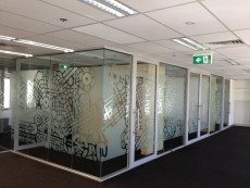 Corporate Interior Window Film 