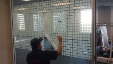 Installing Vinyl Film