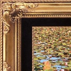 endless-lily-pond-with-elegant-frame-carol-groenen