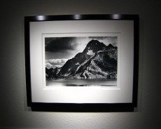 Framed Print with Conventional Framing