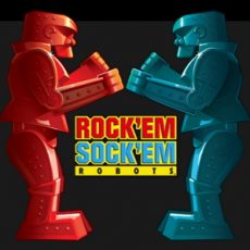 BIG Rock'em Sock'em Backlit Graphic for Dave & Buster's