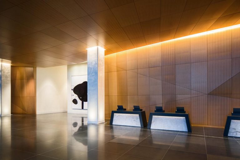 lobby of Marriott backlit images