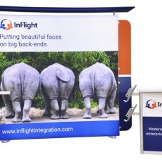 Inflight’s Custom 10ft x 10ft Booth