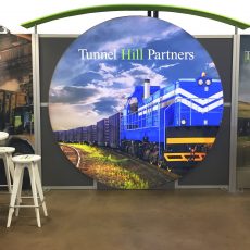 Tunnel Hill’s Custom 10×20 Booth