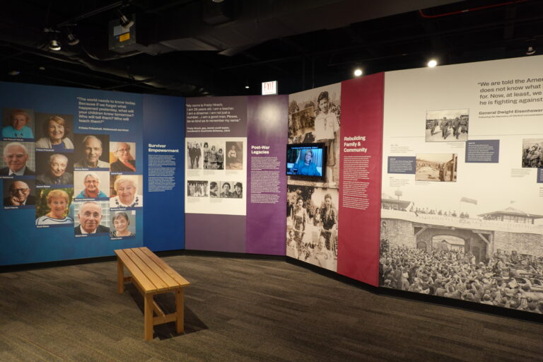 Graphic design in museum exhibitions at Illinois