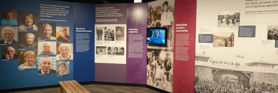 Graphic design in museum exhibitions at Illinois