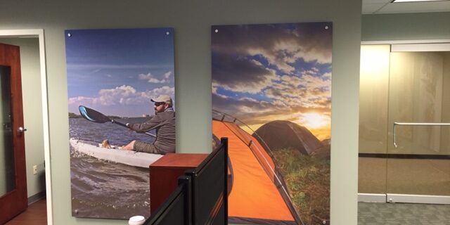 Maurice SPorting Goods - Wall Standoffs